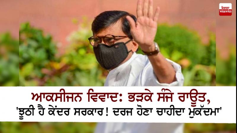 Case should be filed against government for lying: Sanjay Raut Case should be filed against government for lying: Sanjay Raut