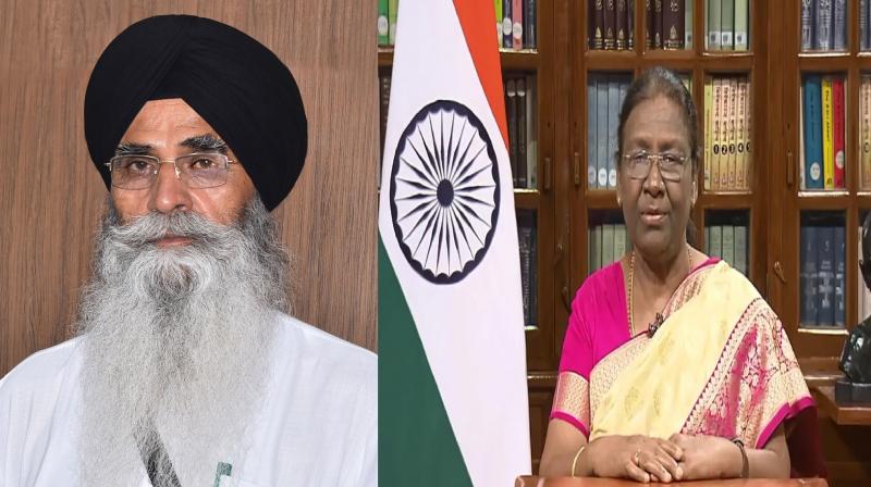 SGPC President submitted a demand letter to President Murmu for the release of the captive Singhs SGPC President submitted a demand letter to President Murmu for the release of the captive Singhs