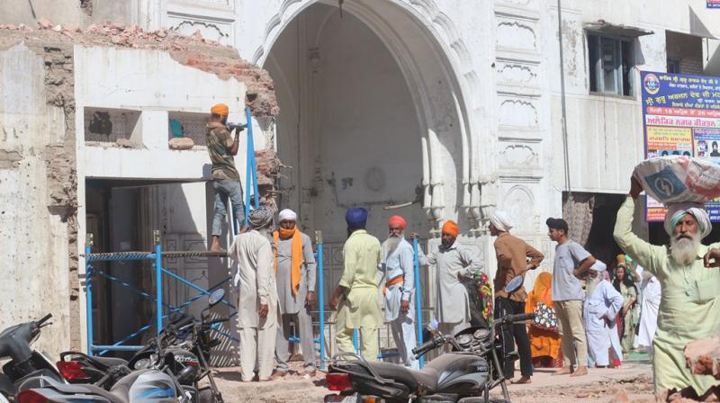 Demolition of Historic Darshani Deodi 