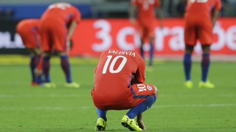 'Chile' out of 'World Cup' 