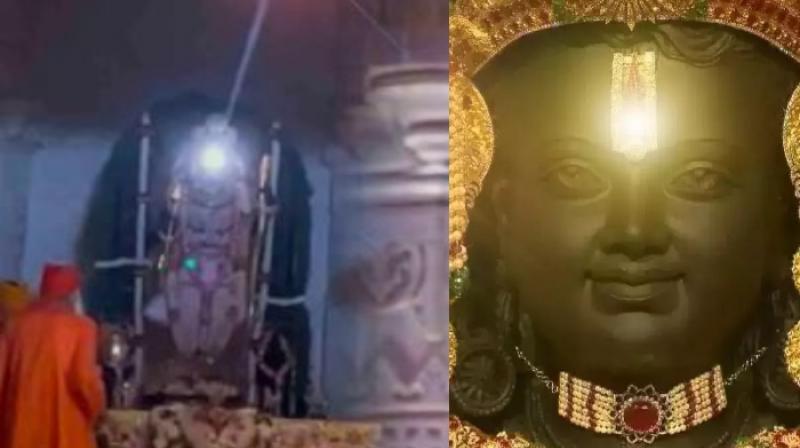 Ram lalla Surya Tilak Ram lalla Surya Tilak