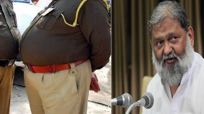 Policemen with big belly in Haryana will be identified, DGP has called for a report Policemen with big belly in Haryana will be identified, DGP has called for a report