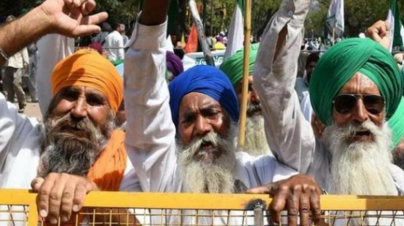 Farmer protest Farmer protest