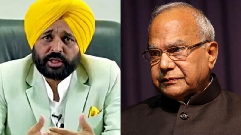 Bhagwant Singh Mann, Banwarilal Purohit Bhagwant Singh Mann, Banwarilal Purohit