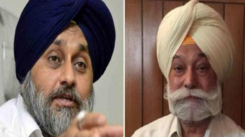 Sukhbir Badal and Bir Devinder Singh Sukhbir Badal and Bir Devinder Singh