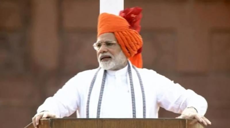 pm modi speech from red fort on 15th august