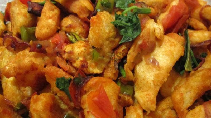 Bread Bhurji Bread Bhurji