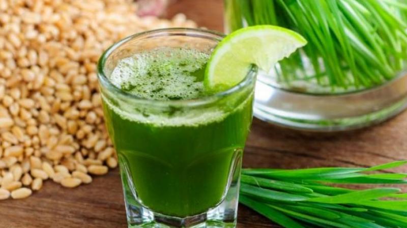 Wheat juice Wheat juice