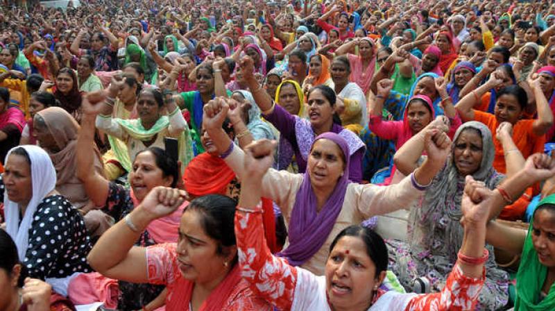 Anganwadi workers