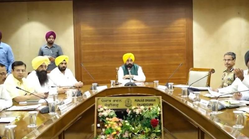 CM Bhagwant Mann's meeting with farmers CM Bhagwant Mann's meeting with farmers
