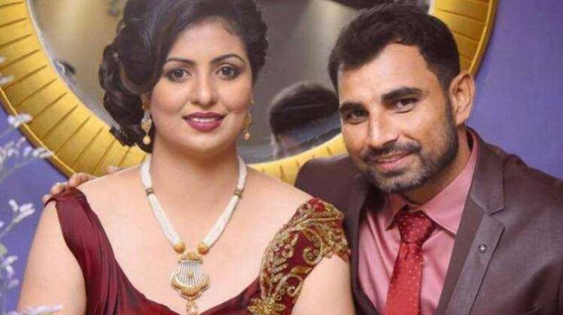 Mohammed Shami & his Wife