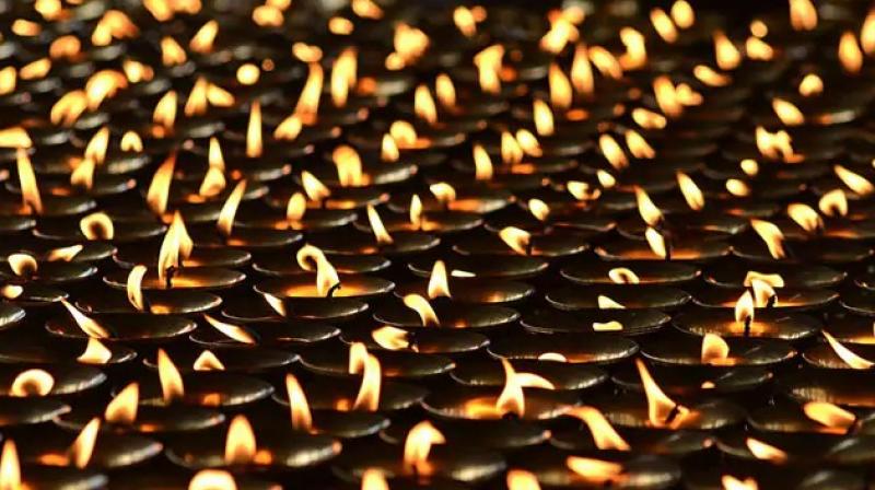One lakh lamps On Guru ramdas Ji Parkash Purab One lakh lamps On Guru ramdas Ji Parkash Purab