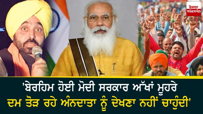 Bhagwant mann and Pm modi