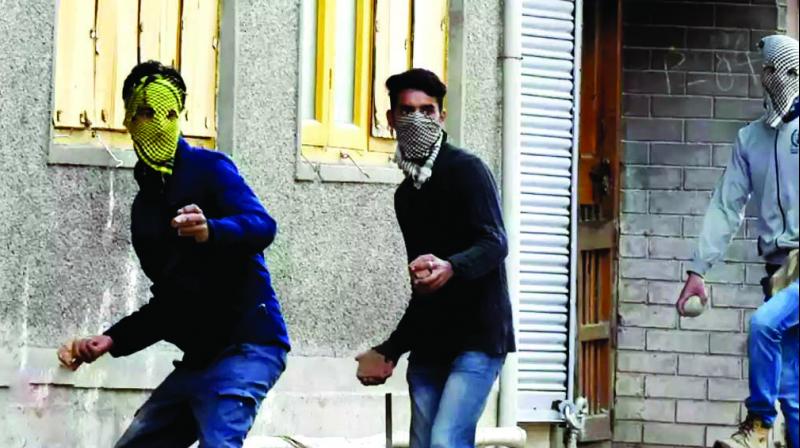 stone pelting stone pelting