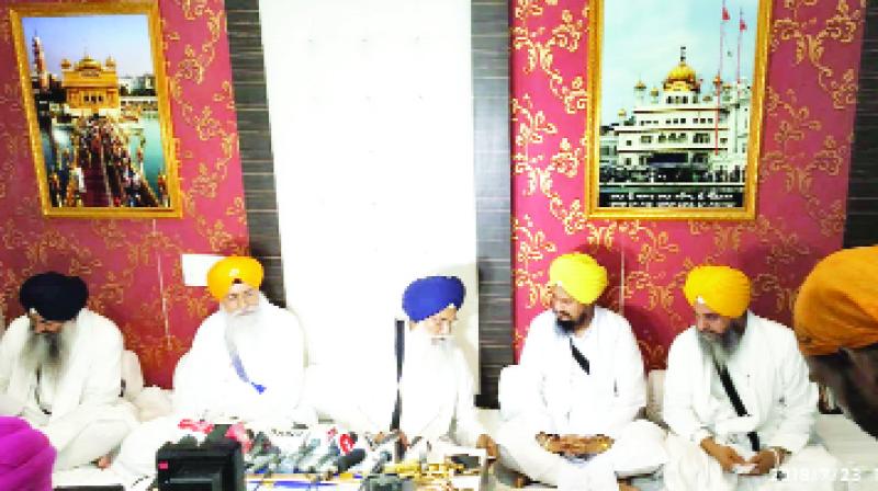 Jathedar Talk with Media