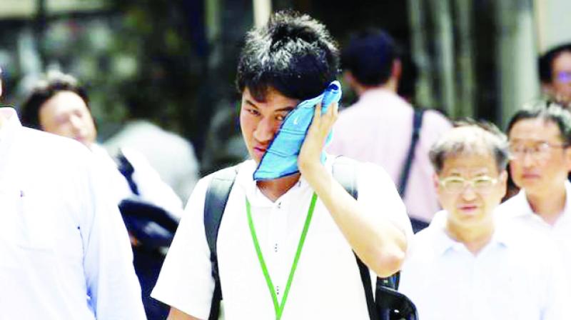 Severe Heat In Japan Severe Heat In Japan