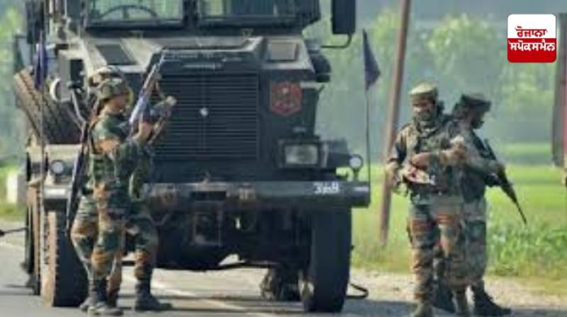 fire between terrorists and security forces in Kishtwar fire between terrorists and security forces in Kishtwar