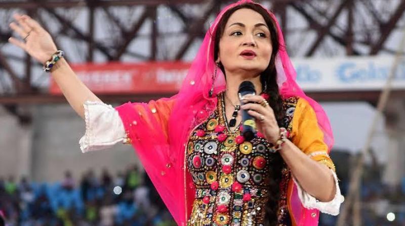 Pakistani singer Shazia Khushk Pakistani singer Shazia Khushk