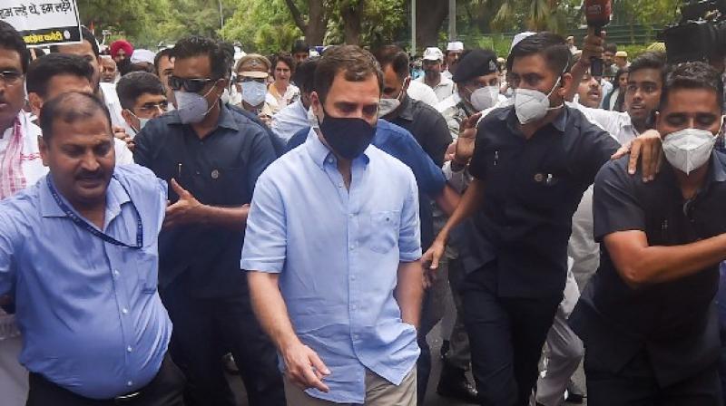 Rahul Gandhi reaches ED office for day 3 questioning