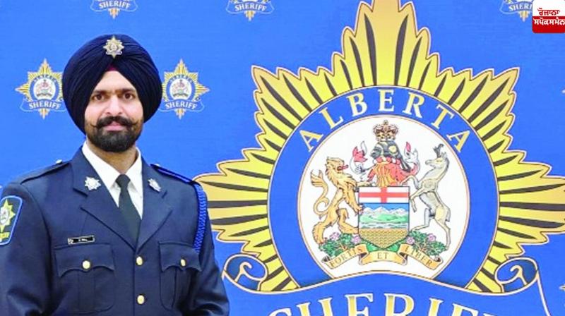 Harmander Singh Gill of Dhudike Alberta's 'Sheriff' police news