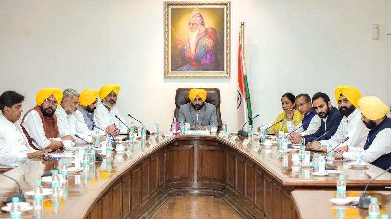 Punjab Cabinet Meeting Punjab Cabinet Meeting