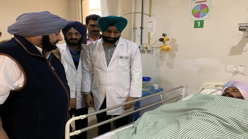 CM Punjab's Visit at Hospital