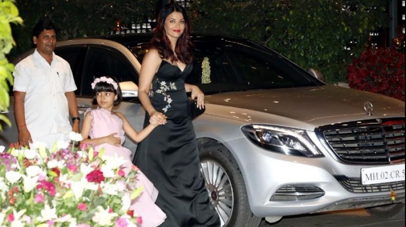 Aishwarya Rai with Aaradhya Aishwarya Rai with Aaradhya
