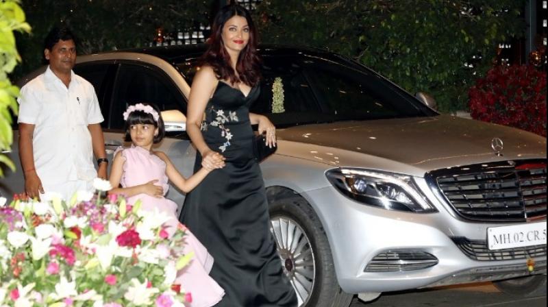 Aishwarya Rai with Aaradhya