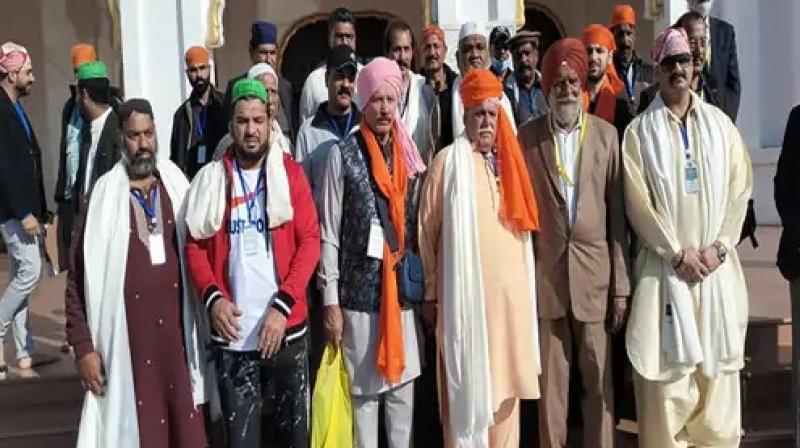 Punjabi wrestlers from India and Pakistan met in Kartarpur Sahib Punjabi wrestlers from India and Pakistan met in Kartarpur Sahib