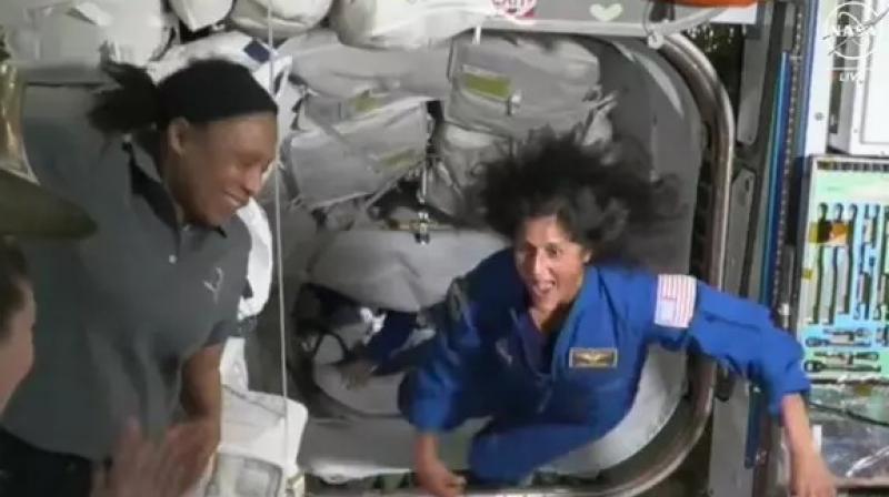 Sunita Williams danced by reaching space Sunita Williams danced by reaching space