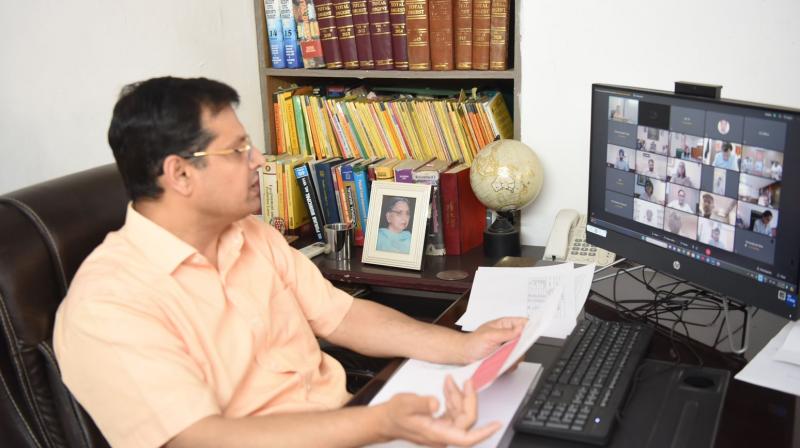 The Chief Secretary reviewed the wheat procurement arrangements The Chief Secretary reviewed the wheat procurement arrangements