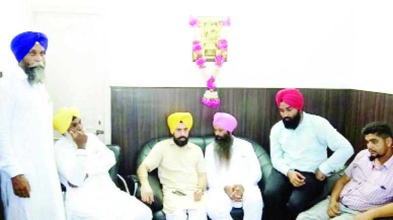 Gurpreet Singh Maluka interacts with Journalists Gurpreet Singh Maluka interacts with Journalists