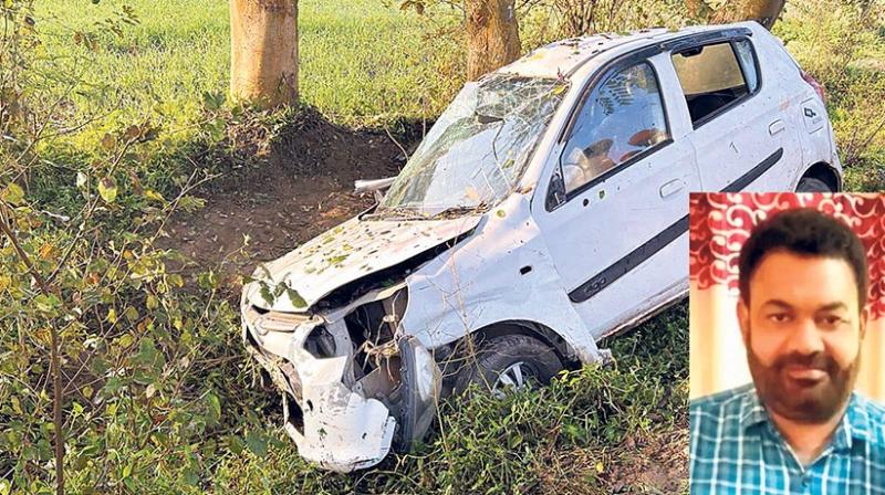 ASI of Punjab Police died in a road accident ASI of Punjab Police died in a road accident