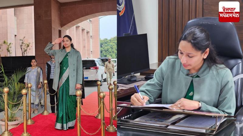 Komal Mittal takes charge as Deputy Commissioner at SAS Nagar Komal Mittal takes charge as Deputy Commissioner at SAS Nagar