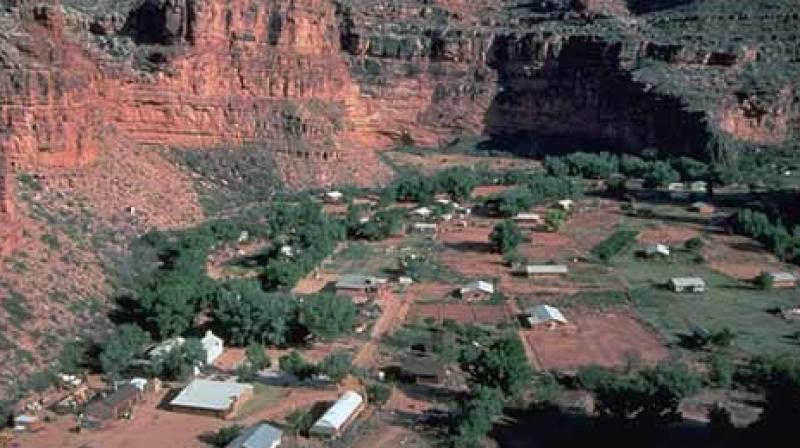 Havasupai village