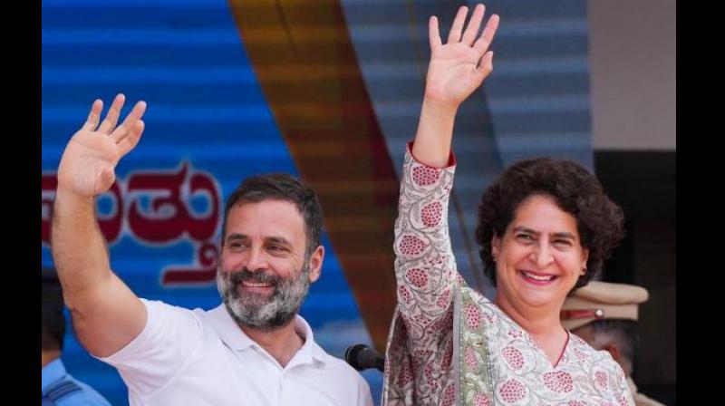 Rahul Gandhi & Priyanka Gandhi Rahul Gandhi & Priyanka Gandhi