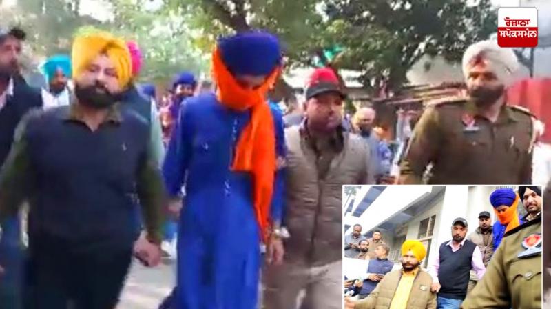 Ranjit Singh produced in court in hand grenade recovery case Ranjit Singh produced in court in hand grenade recovery case