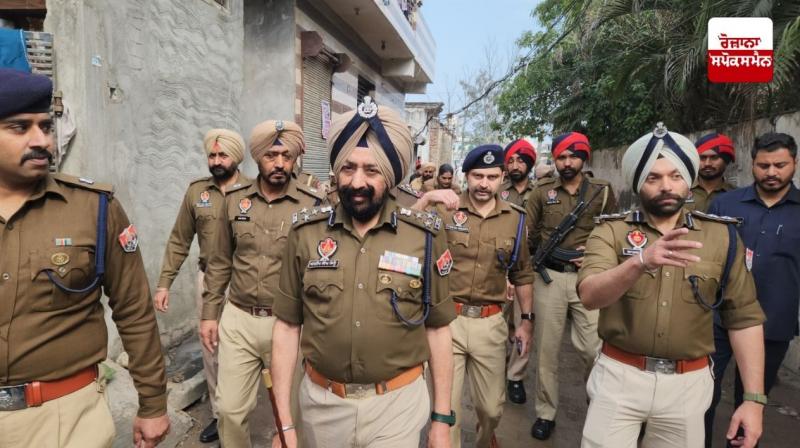 Patiala Police conducts extensive search operation in Patiala district under 'War on Drugs' Patiala Police conducts extensive search operation in Patiala district under 'War on Drugs'