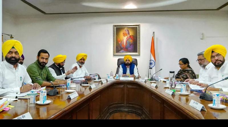 Punjab Cabinet Meeting Punjab Cabinet Meeting
