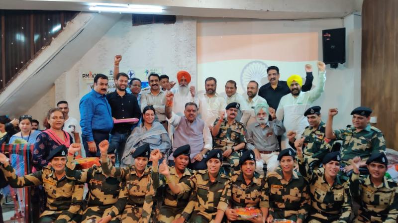 Tarun Chug With BSF Tarun Chug With BSF