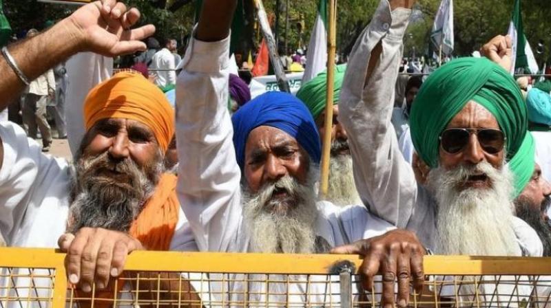 Farmer protest Farmer protest