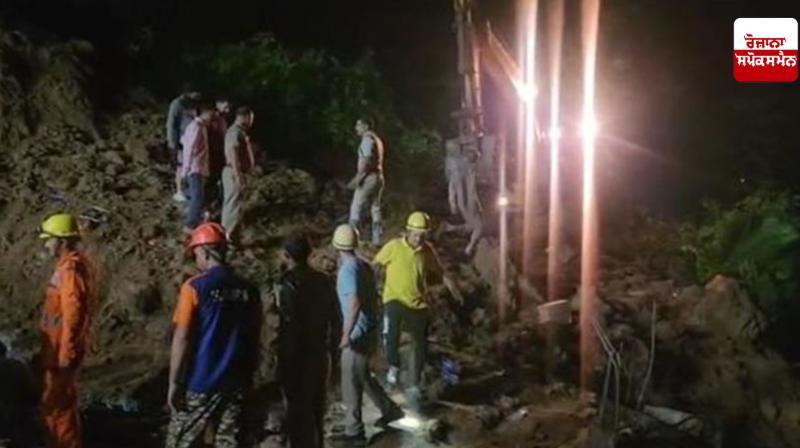 Landslide causes devastation in Sundarnagar, 7 people die due to being buried under debris, CM Sukhu expresses grief Landslide causes devastation in Sundarnagar, 7 people die due to being buried under debris, CM Sukhu expresses grief
