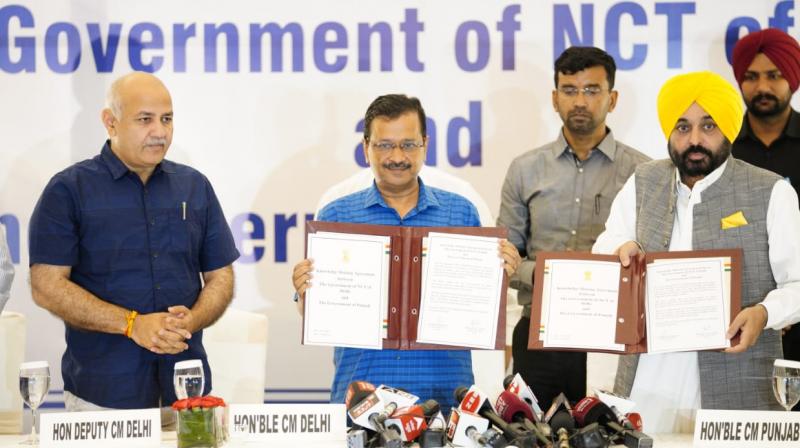 Delhi and Punjab sign knowledge-sharing agreement