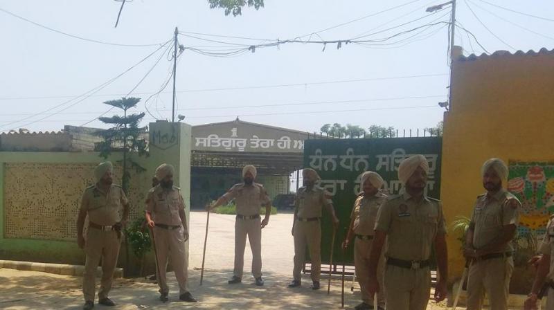 Punjab Govt. increase secuirty of Dera followers Punjab Govt. increase secuirty of Dera followers