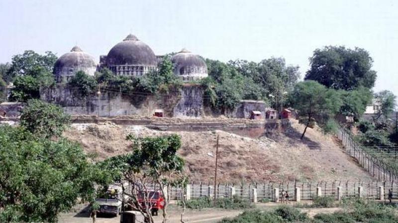 A file photo of Babri Masjid A file photo of Babri Masjid