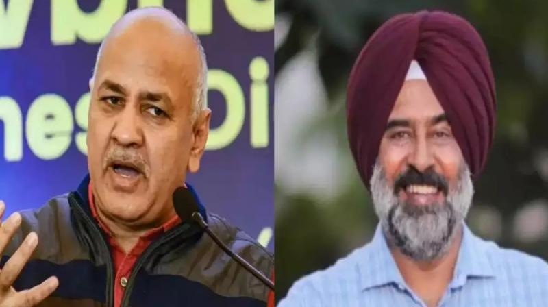 Manish Sisodia and Pargat Singh