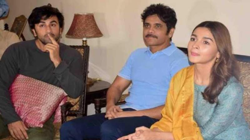 Ranbir Kapoor and Alia Bhatt promote Brahmastra Ranbir Kapoor and Alia Bhatt promote Brahmastra