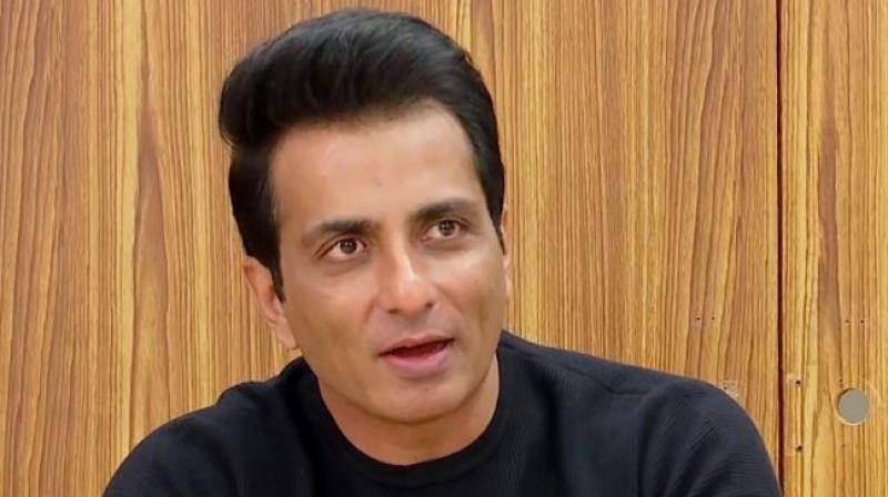 Tax officials at Sonu Sood's Mumbai home Tax officials at Sonu Sood's Mumbai home