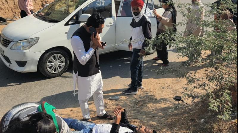 MLA Dinesh Chadha set an example of humanity MLA Dinesh Chadha set an example of humanity