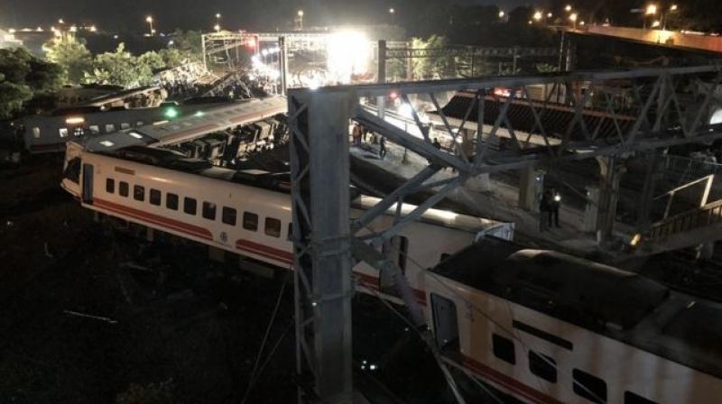 Taiwan train crash